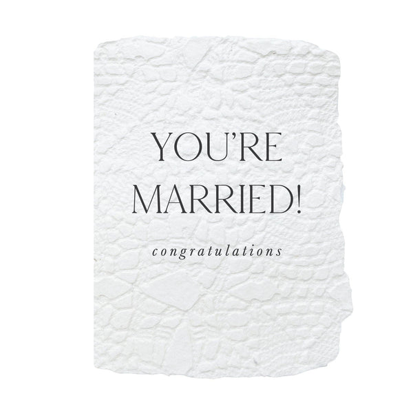 You're Married!