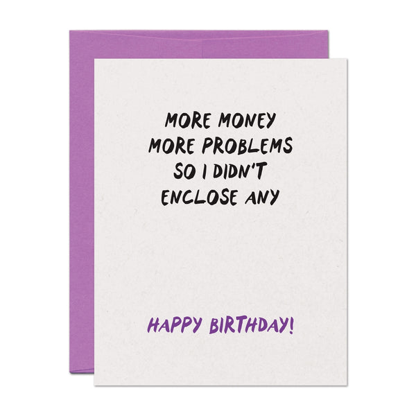 More Money More Birthday Problems