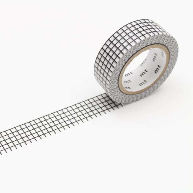 Graph Hougan Black Washi Tape