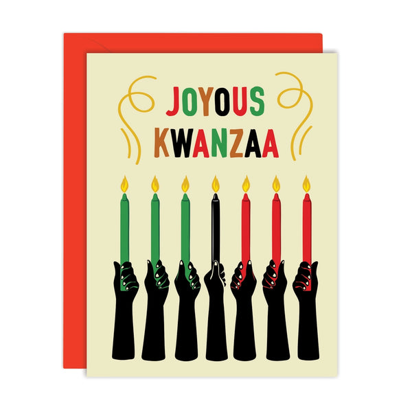 Joyous Kwanzaa Card