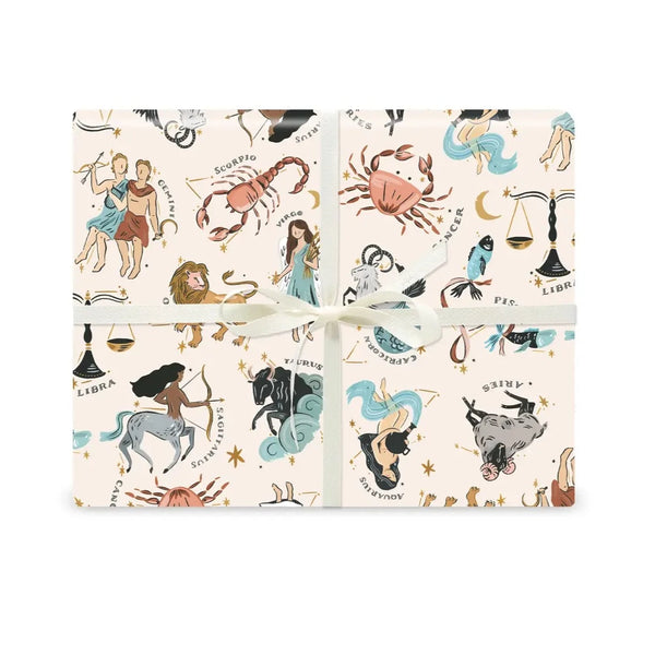 Zodiac Gift Wrap Sheet