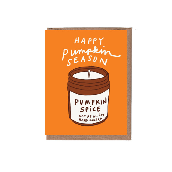 Scratch & Sniff Pumpkin Candle
